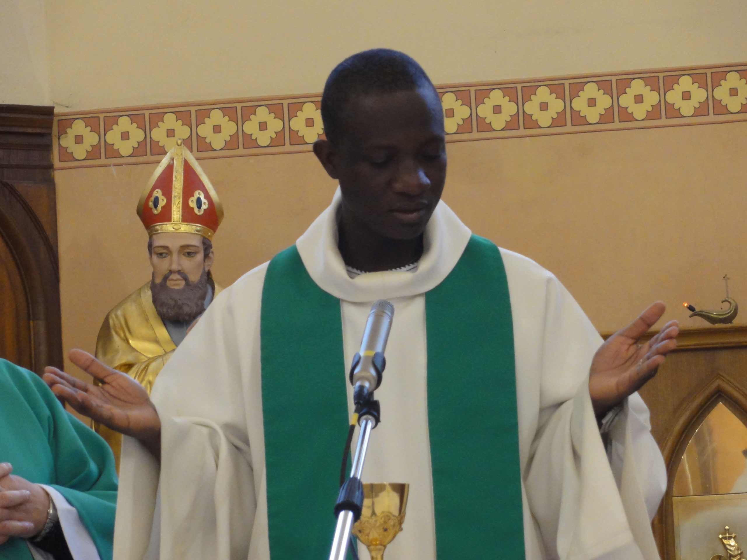 Antoine Tiabondou, pappi Burkina Fasosta. 
