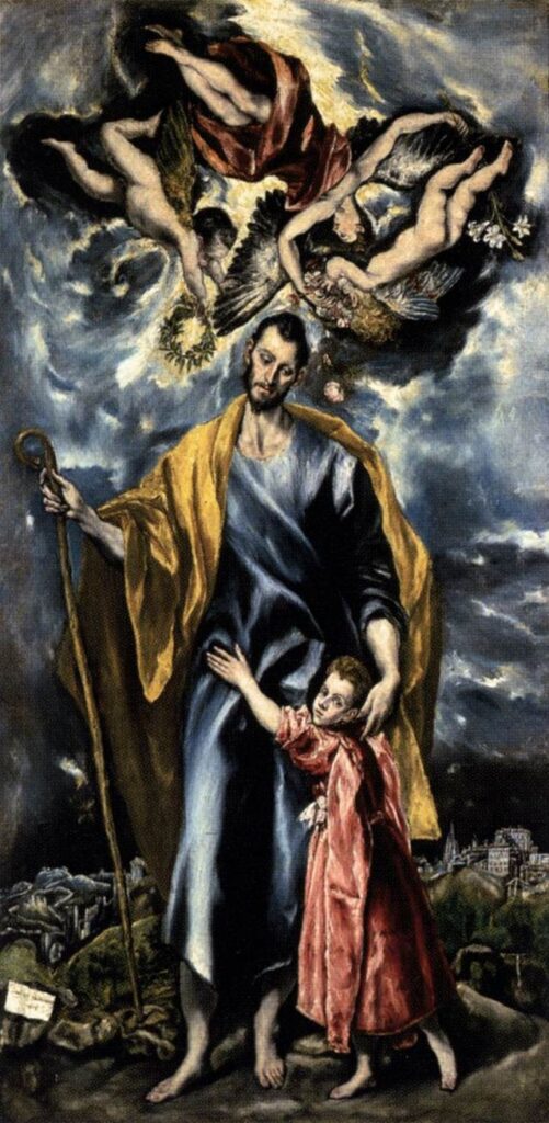 san jose el greco corazón de padre