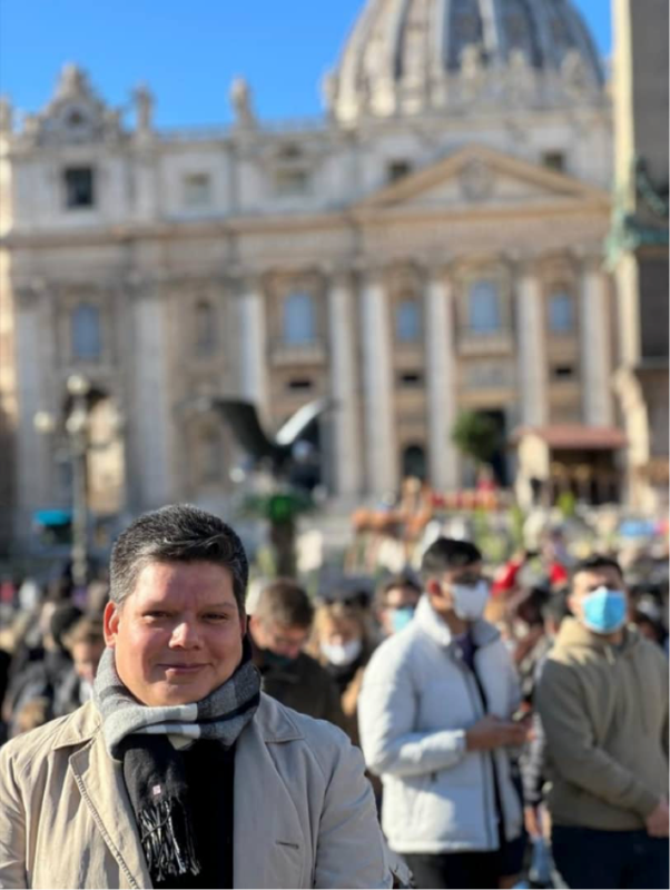 Angel Alberto Cepeda Perez - Seminarian from Venezuela - Theology Student - Rome - CARF Testimonials