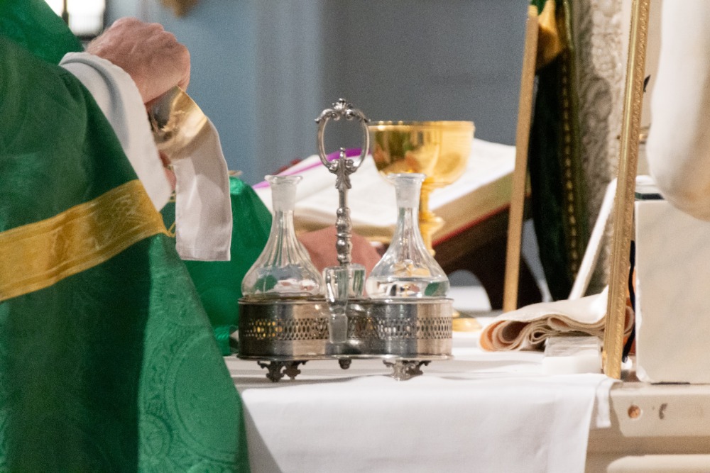 Teile der katholischen Messe, zweiter Teil der Messliturgie der Eucharistie