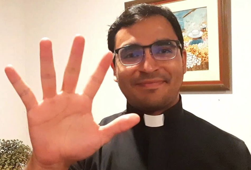 Don Jan Lozano, præst fra Lima, Peru, pastoral rejse efter sin præsteuddannelse.