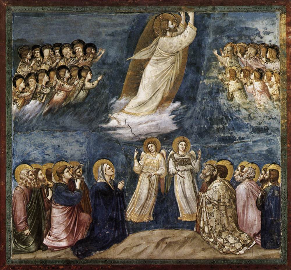 Giotto Viešpaties žengimas į dangų