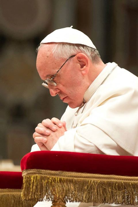 nabijheid paus franciscus gebed
