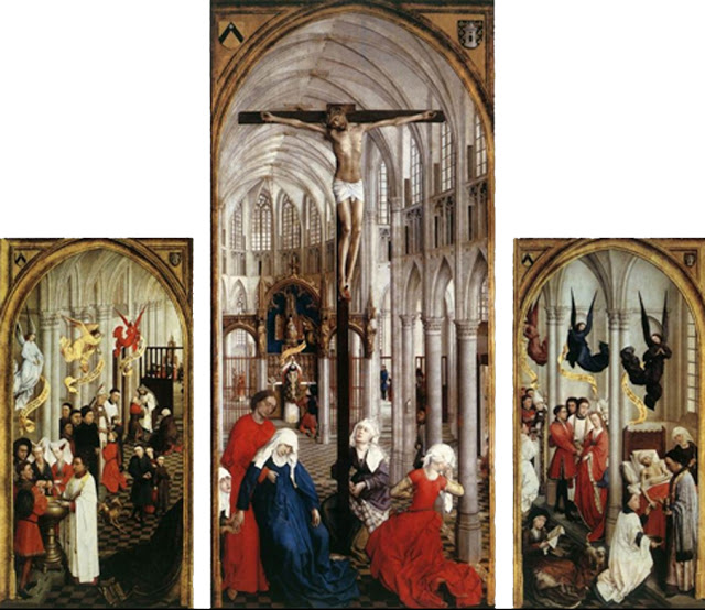 Triptych dari tujuh sakramen