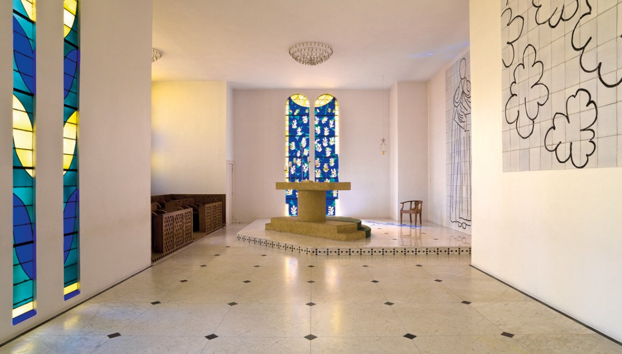 Kapela rožnega venca v Venceu - Henry Matisse