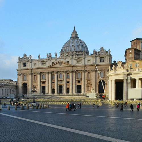 Visita a la Ciudad del Vaticano en Roma.