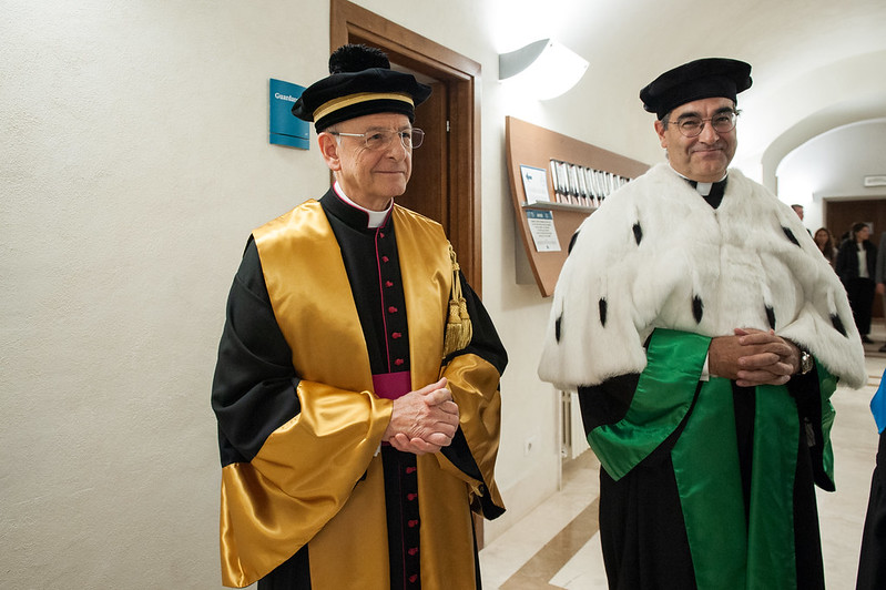 Fernando Puig, rector de la PUSC, universidad santa croce nuevo curso