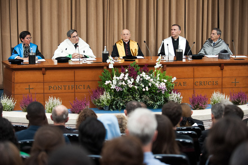 Fernando Puig, rector de la PUSC, universidad santa croce nuevo curso