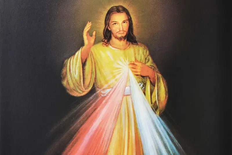 Imagen de Jesús de la Divina Misericordia de Santa Faustina Kowalsk