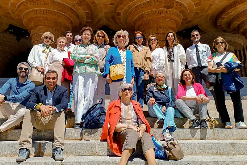 CARF fondi palverändurite grupifoto Torreciudadis