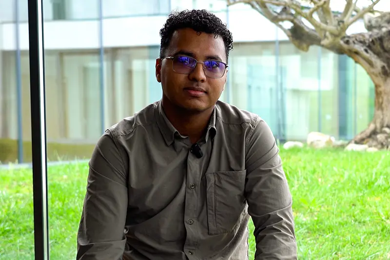 Leonardo Malavé durante su entrevista en el seminario internacional Bidasoa