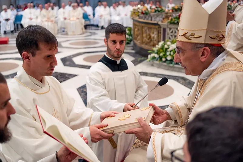 Giovanni Ferrari clings to his vocation as a priest