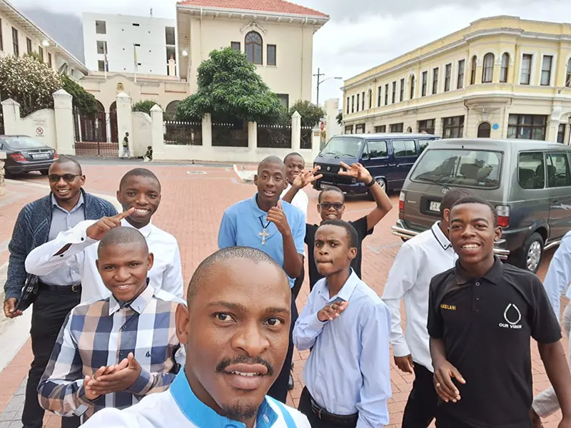 vocación sacerdote Sthabiso Sudáfrica seminarista