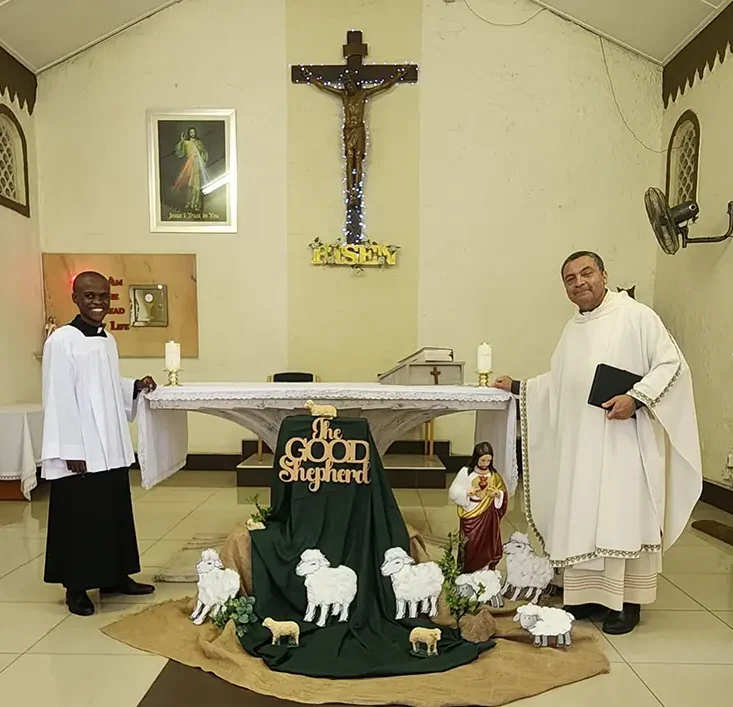 Svocación sacerdote Sthabiso Sudáfrica seminarista