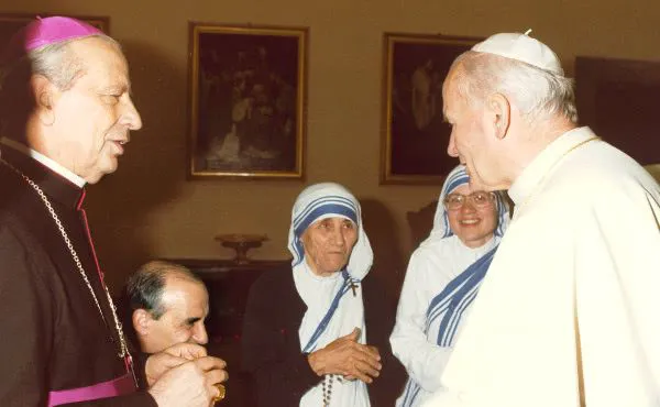 san juan pablo ii madre teresa