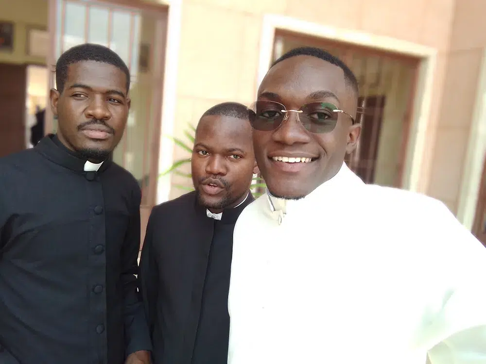 Mariano Capusu Songomba, seminarista de Angola