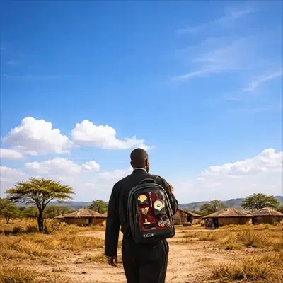 Mochila de Vasos Sagrados de la Fundación CARF