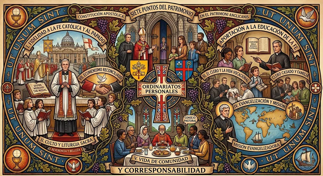 Ordinariatos anglicanos en la iglesia católica