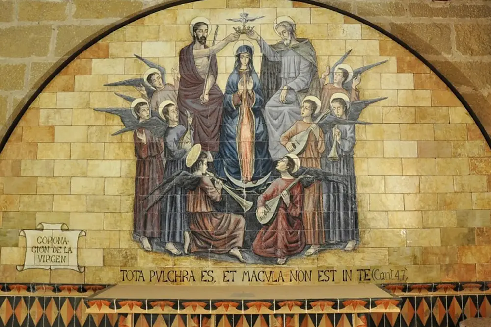 Coronación de la Virgen María. Santuario de Torreciudad