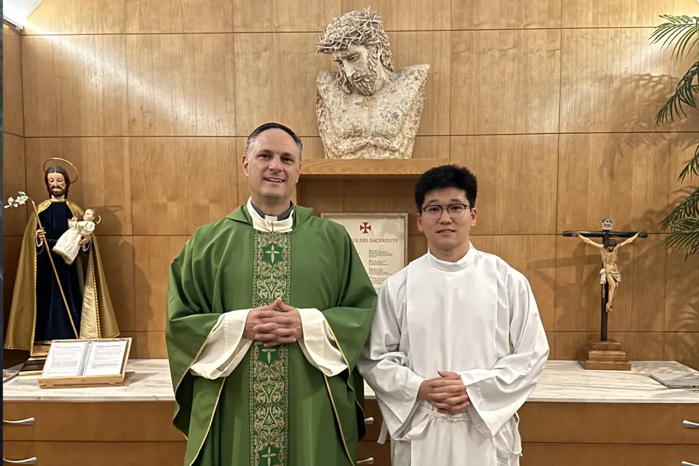 José Chan junto a Jose María Marín