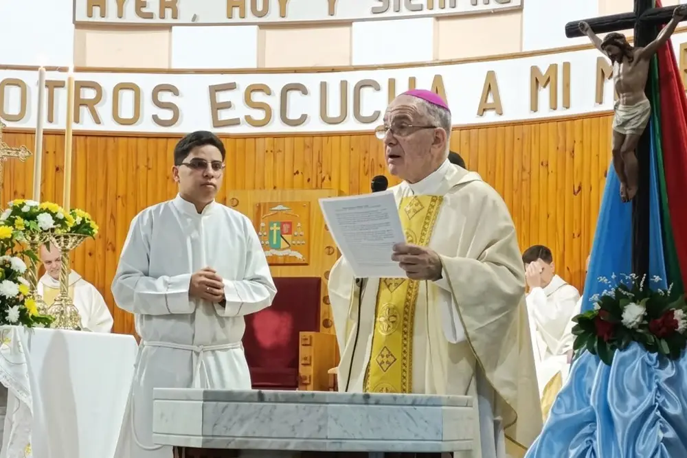 Nicolás Duarte, seminarista argentino habla sobre la visita del papa