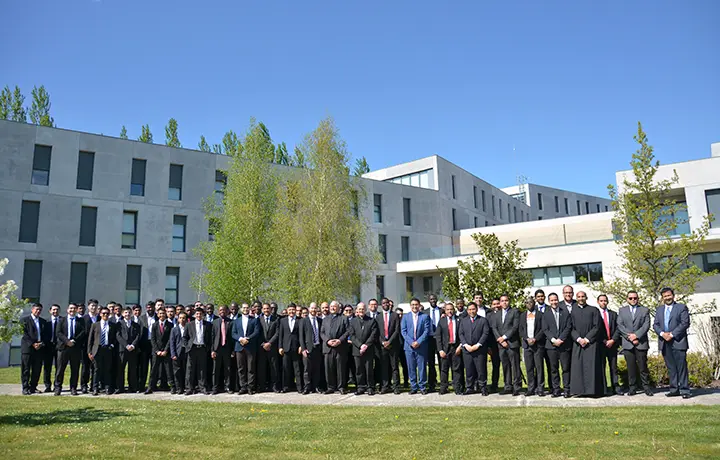 Seminaristas en el Seminario de Bidasoa